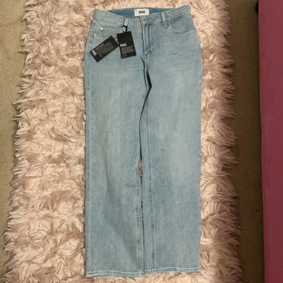 NWT! Paige Noella Straight Jeans - Picture 8 of 12